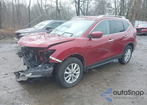 2019 Nissan Rogue Sv z USA, uszkodzony, nr VIN 5N1AT2MV8KC747372